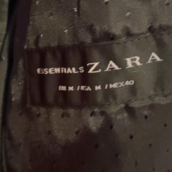 Zara navy blue blazer/vest - Picture 3 of 3